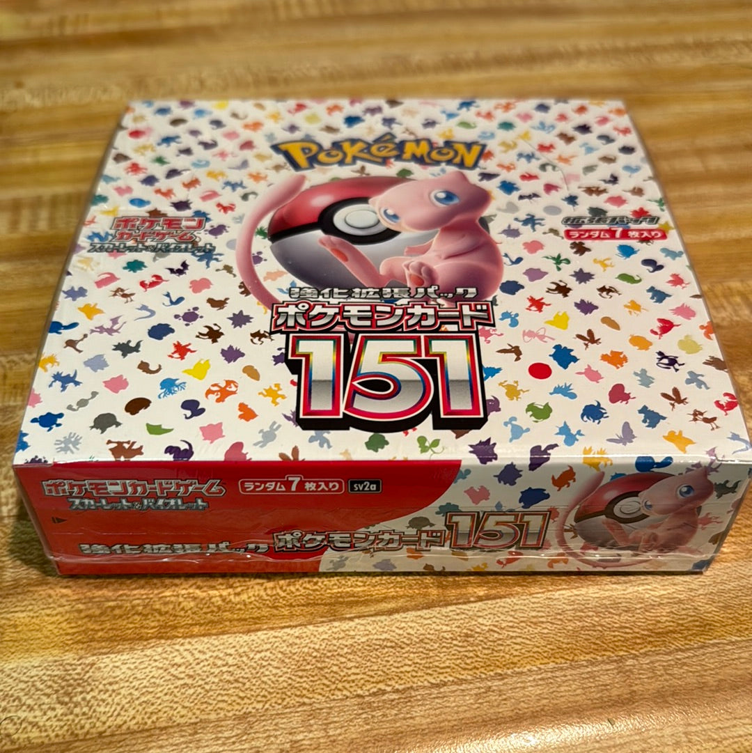 Pokémon TCG Scarlet & Violet 151 Japanese Booster Box