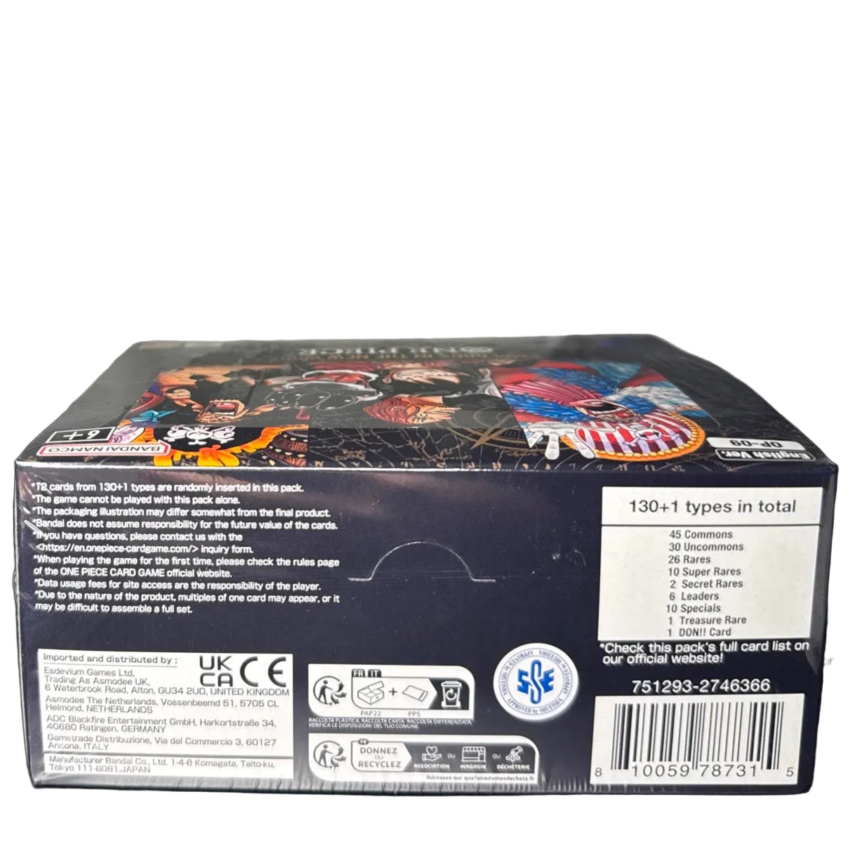 One Piece Card Game OP-09 – Emperors in the New World Booster Box