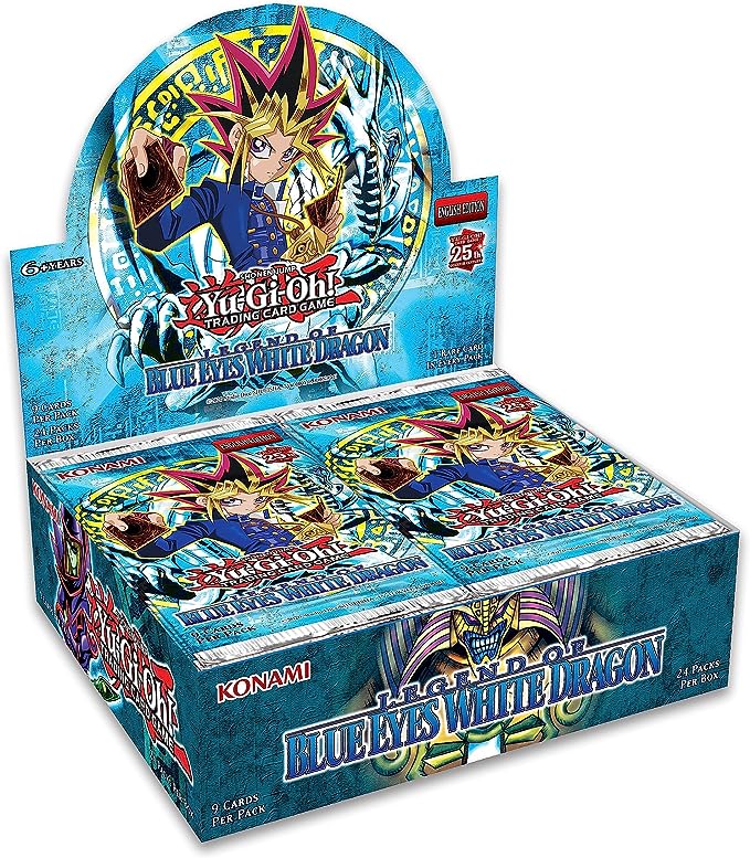 Yu-Gi-Oh! Legend of Blue Eyes White Dragon Booster Box (25th Anniversary Edition) (LOB-EN)