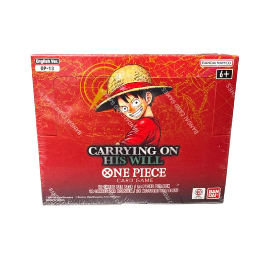 One Piece Card Game OP-13 – Carrying On His Will Booster Box