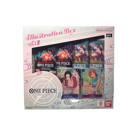 One Piece Card Game Illustration Box Vol. 1 – Premium Collector Display Set (Factory Sealed)