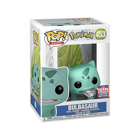 Funko Pop! Games #453 Pokémon Bulbasaur Diamond 2021 SDCC