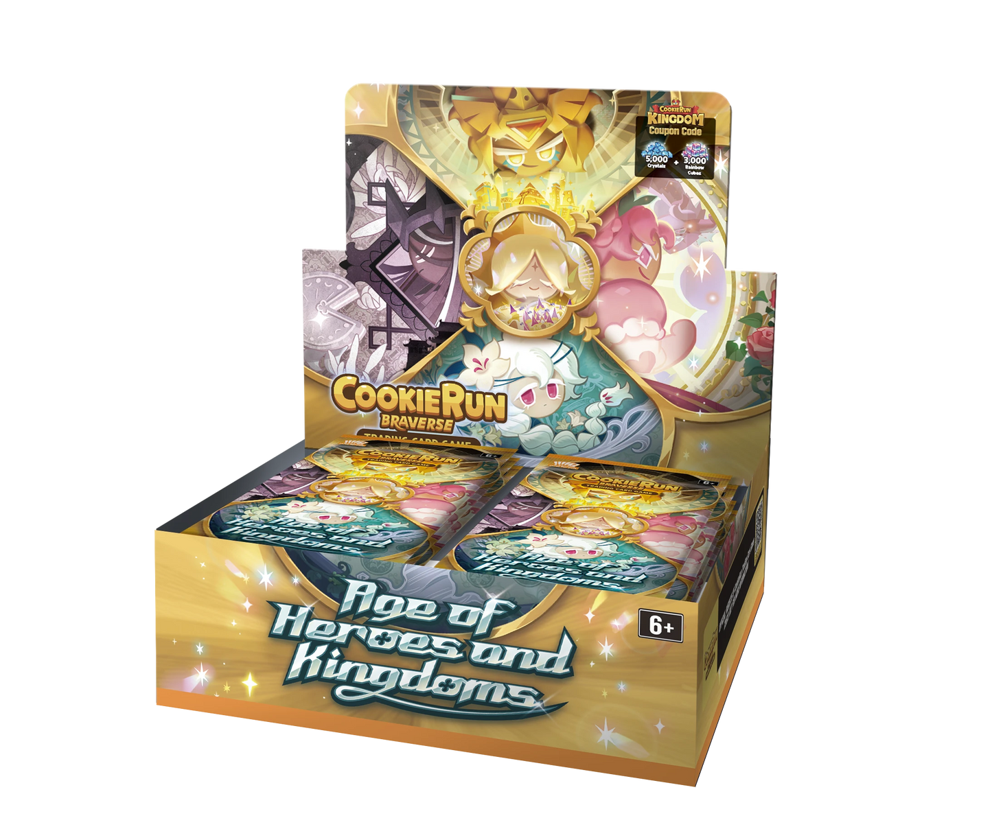 CookieRun: Braverse TCG Set 2 Age of Heroes and Kingdoms Booster Box