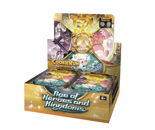 CookieRun: Braverse TCG Set 2 Age of Heroes and Kingdoms Booster Box