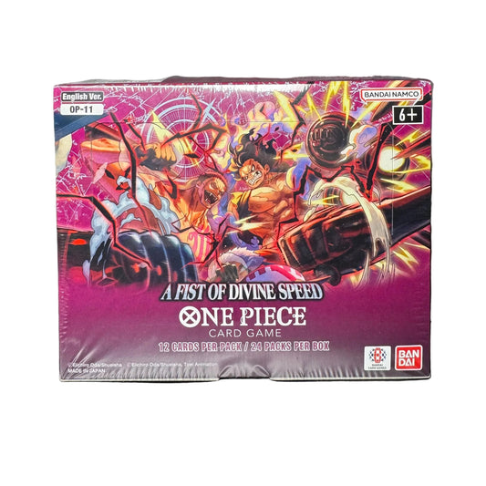 One Piece Card Game OP-11 – A Fist of Divine Speed Booster Box