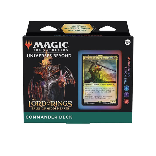 MTG: Universes Beyond The Lord of the Rings: Tales of Middle-earth Commander Deck (LTC) - The Hosts of Mordor