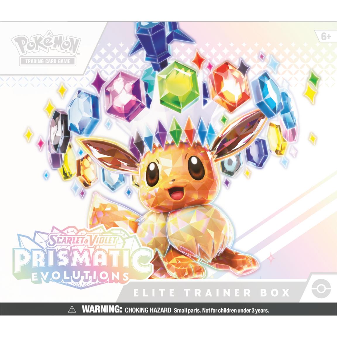 Pokémon TCG: Scarlet & Violet-Prismatic Evolutions Elite Trainer Box
